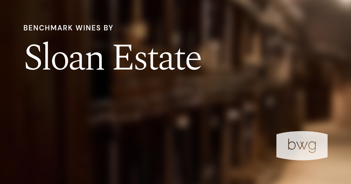 Sloan Proprietary Red 2015 | Benchmark Wine Group