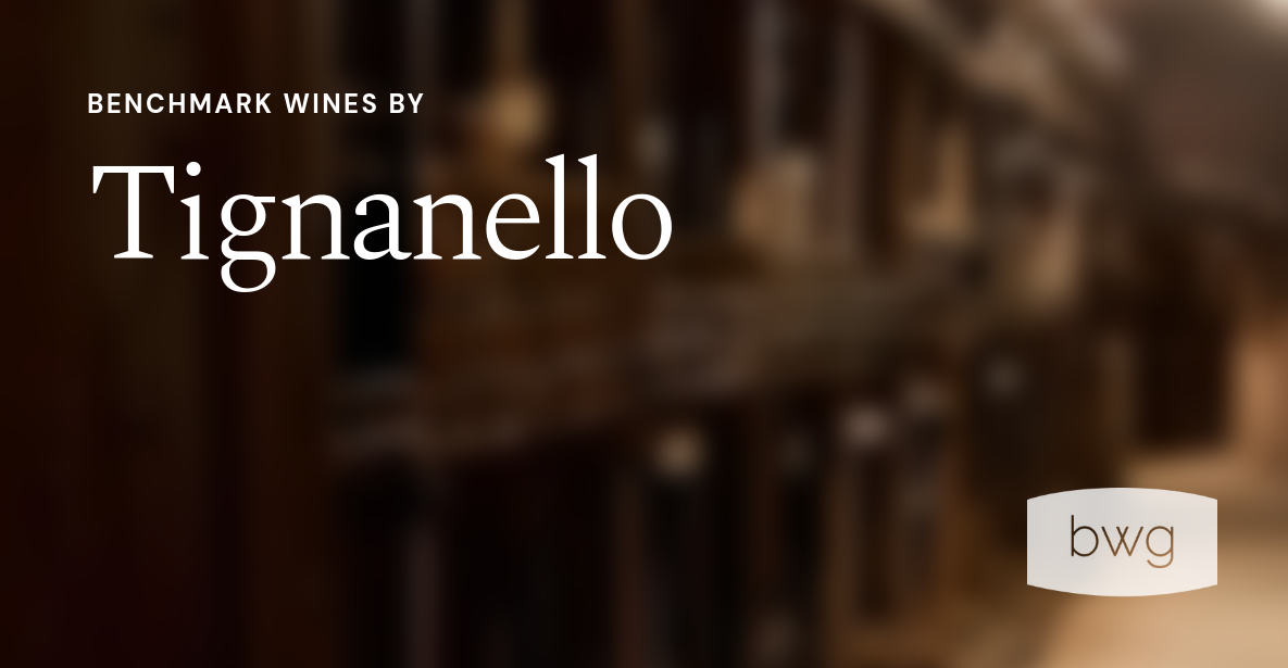 Tignanello 1997 | Benchmark Wine Group