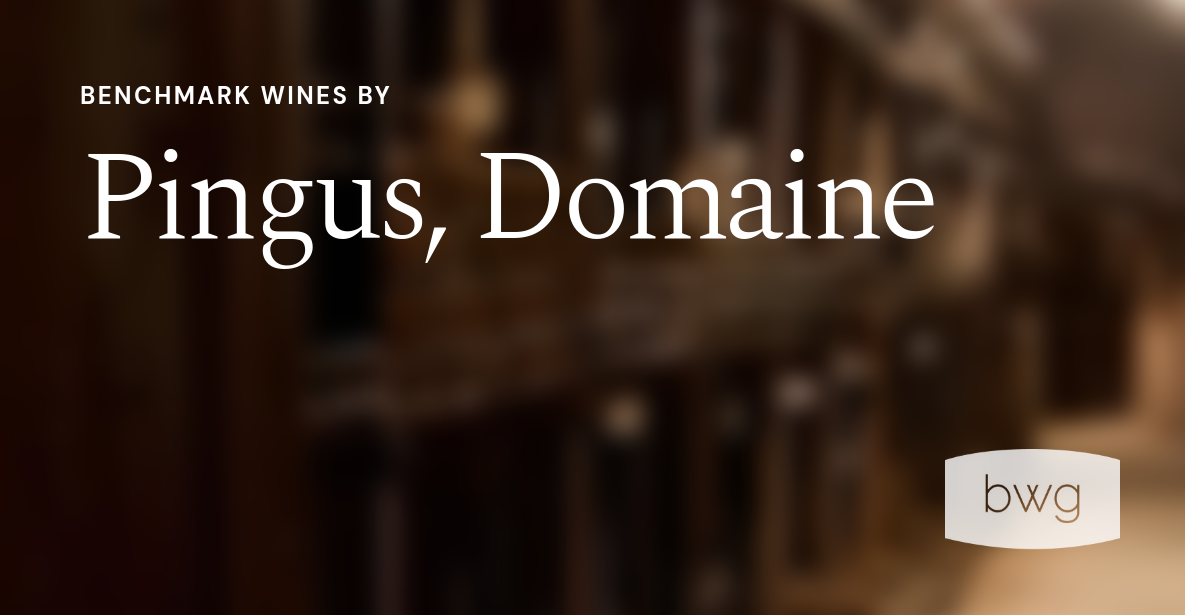 Pingus 1999 | Benchmark Wine Group