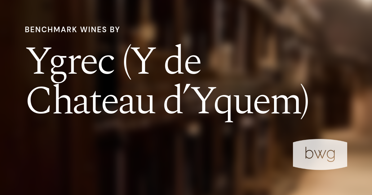 Ygrec (Y de Chateau d`Yquem) Wines | Benchmark Wine Group