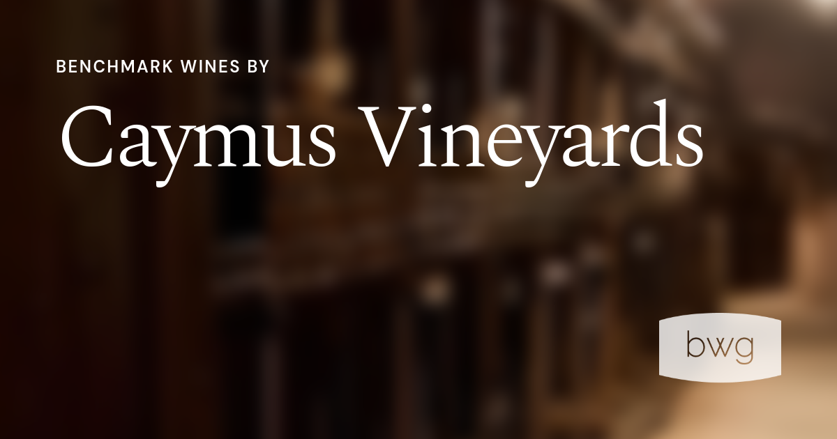 Caymus Cabernet Sauvignon Special Selection 2009 | Benchmark Wine