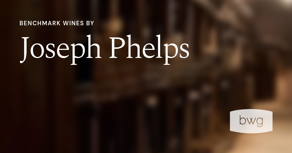 Joseph Phelps Insignia 2013 | Benchmark Wine Group